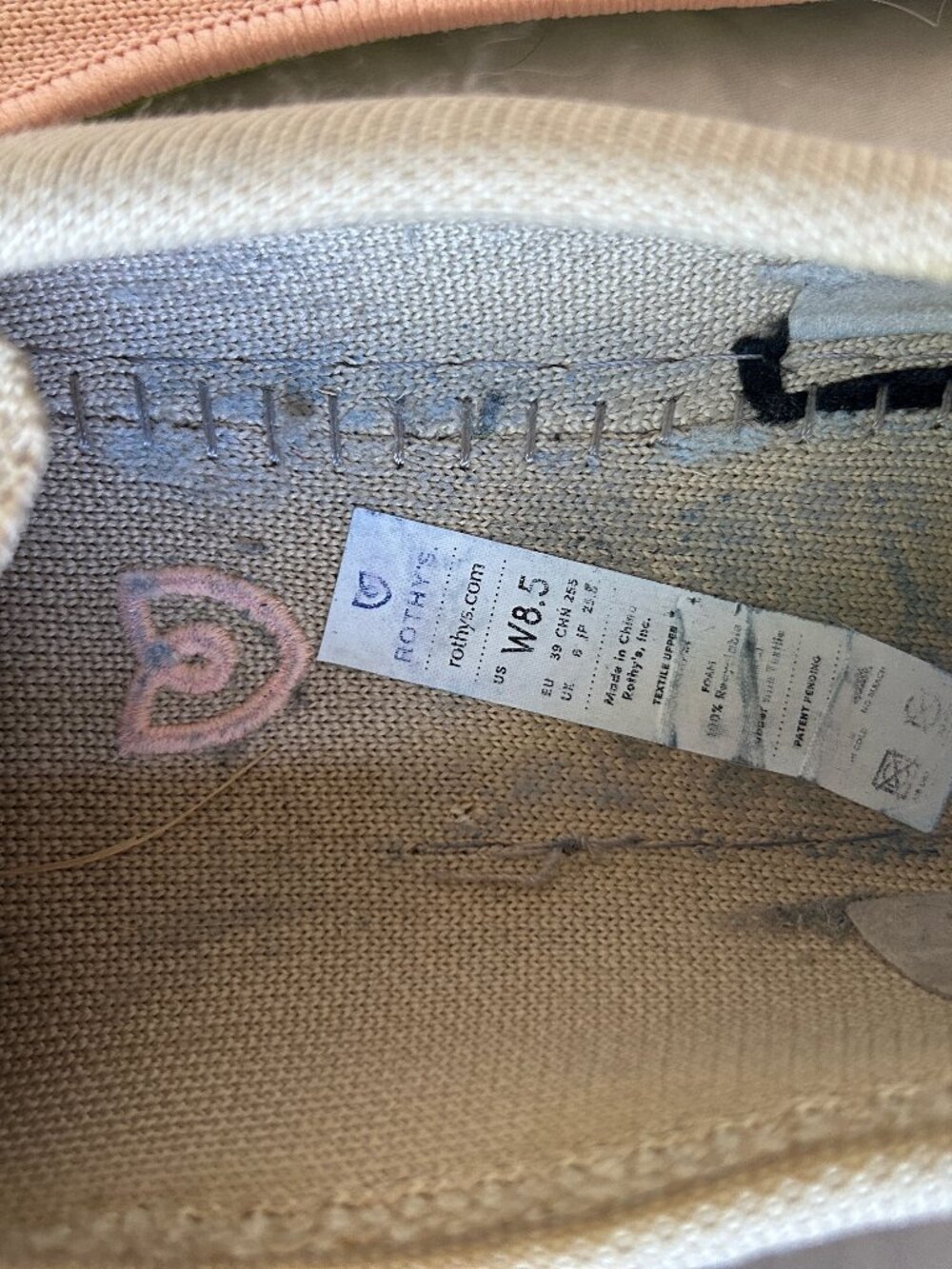 Rothy's The Daily Driver Sesame (Beige) 8.5 View 6